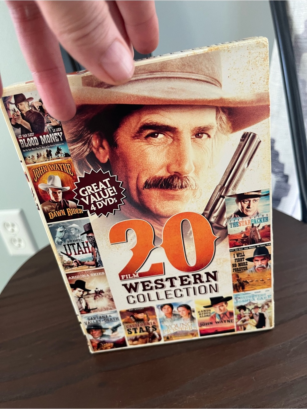 20 Film Western Collection Box Set - Orange, Cream